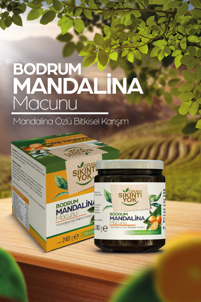 Mesiri Şifa Bodrum Mandalina Macunu 240 Gr.