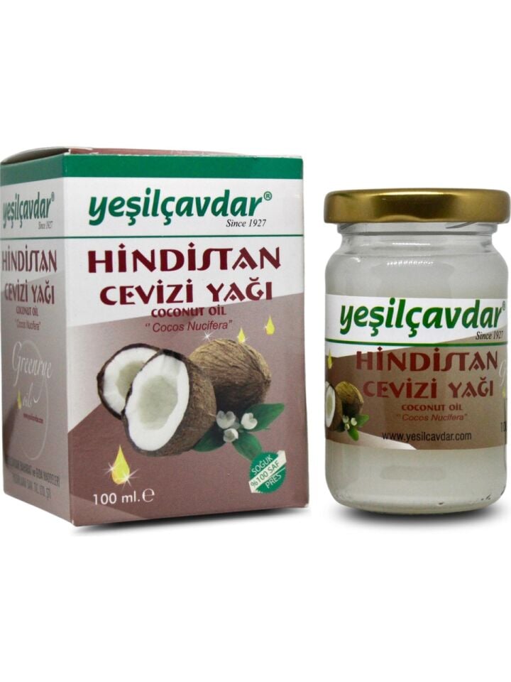Yeşilçavdar Hindistan Cevizi Yağı 100 Ml.