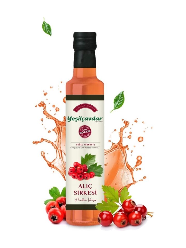 Yeşilçavdar Alıç Sirkesi 500 Ml.