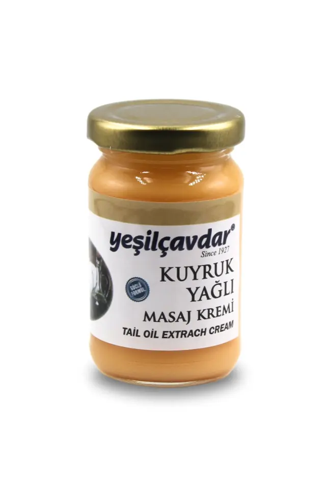 Yeşilçavdar Kuyruk Yağlı Masaj Kremi 90 Ml.