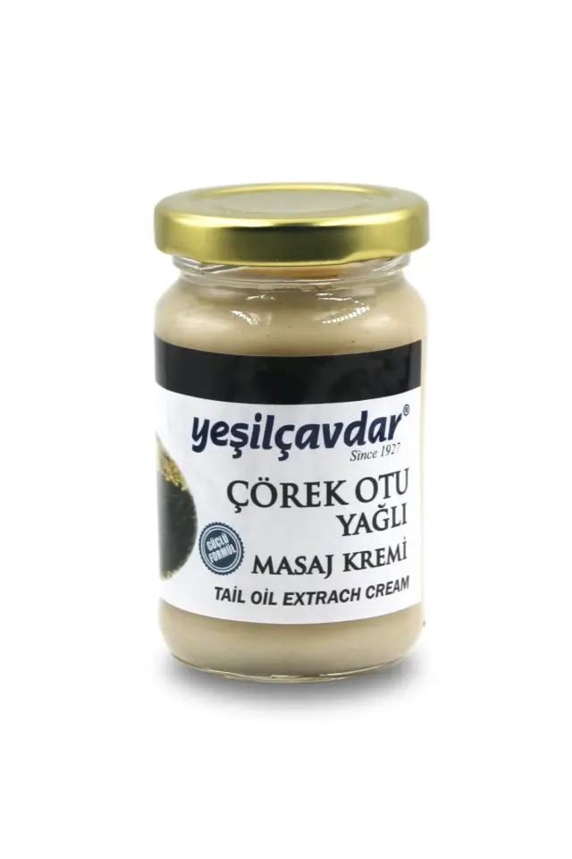 Yeşilçavdar Çörekotu Yağlı Masaj Kremi 90 Ml.