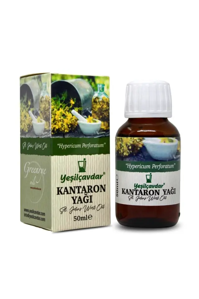 Yeşilçavdar Kantaron Yağı 50 Ml.