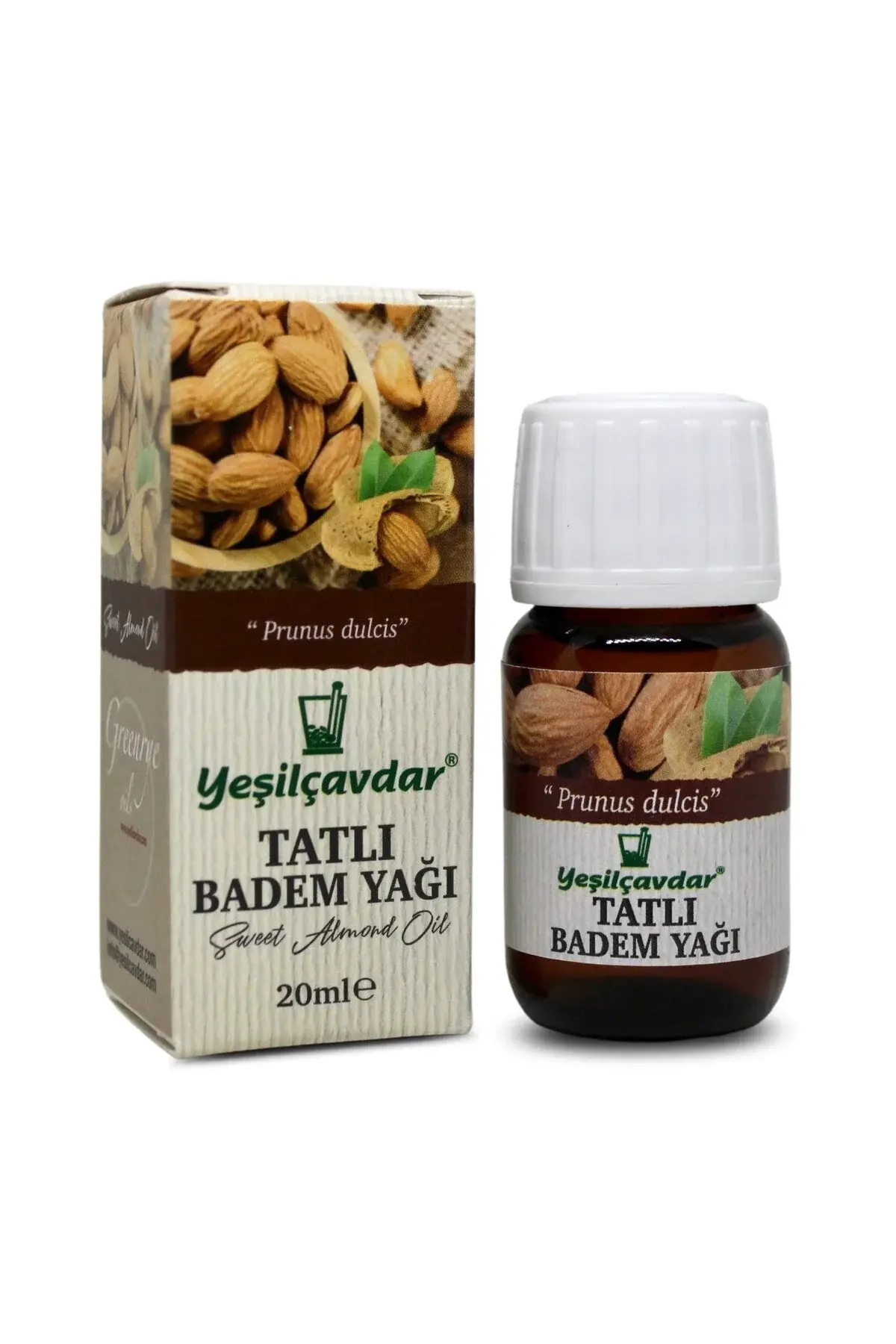 Yeşilçavdar Tatlı Badem Yağı 20 Ml.