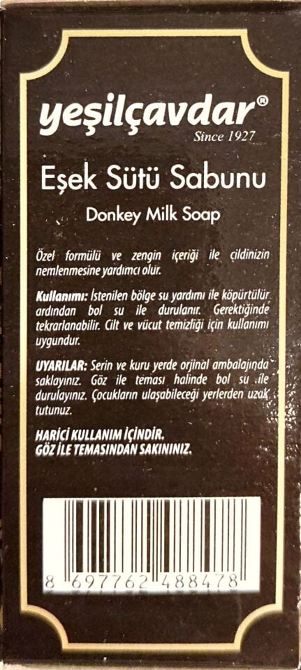 Yeşilçavdar Eşek Sütü Sabunu 125 Gr.