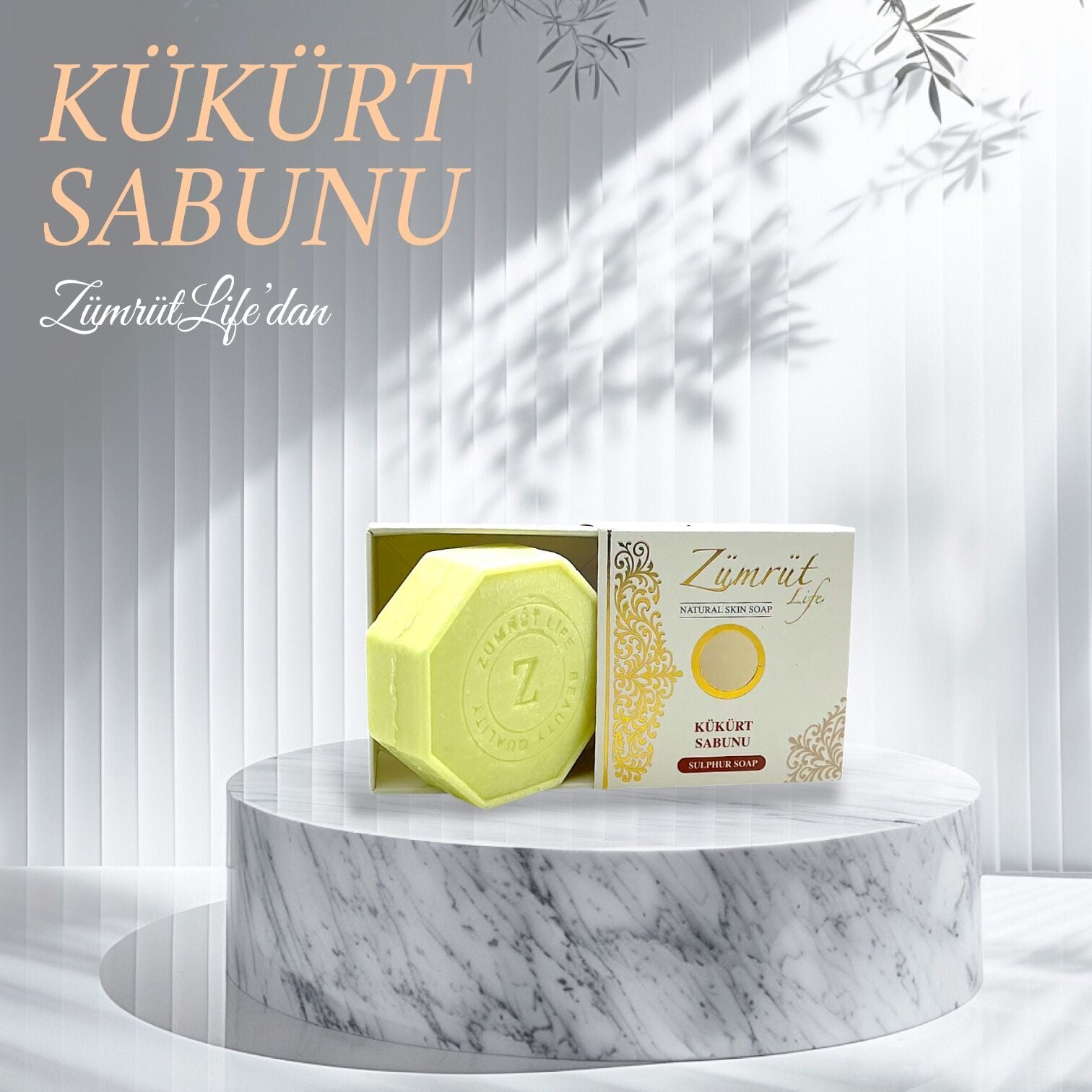 Zümrüt Life Kükürt Sabunu 125 Gr.