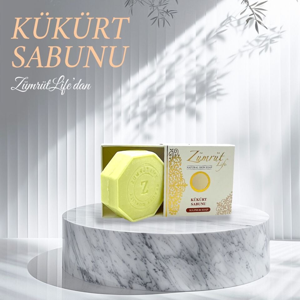Zümrüt Life Kükürt Sabunu 125 Gr.