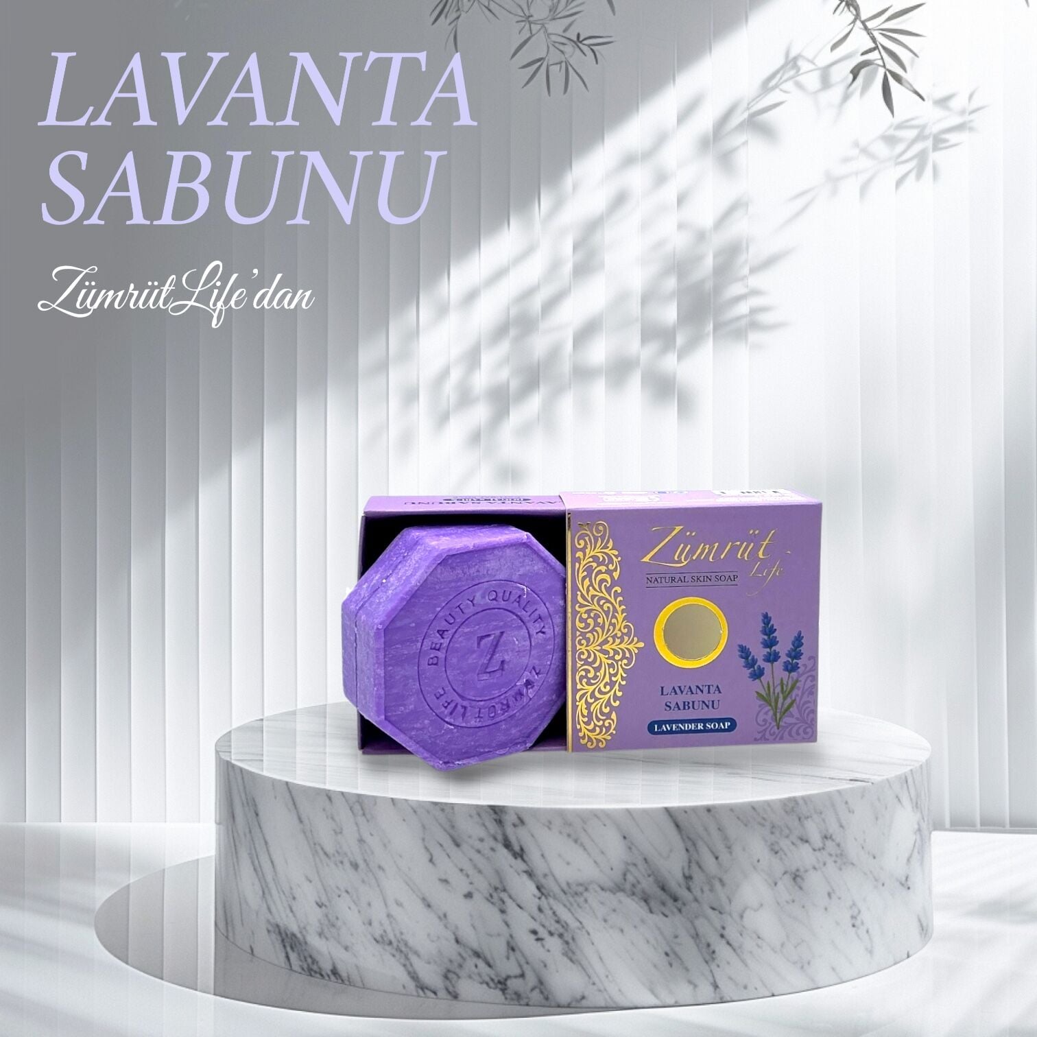 Zümrüt Life Lavanta Sabunu 125 Gr.