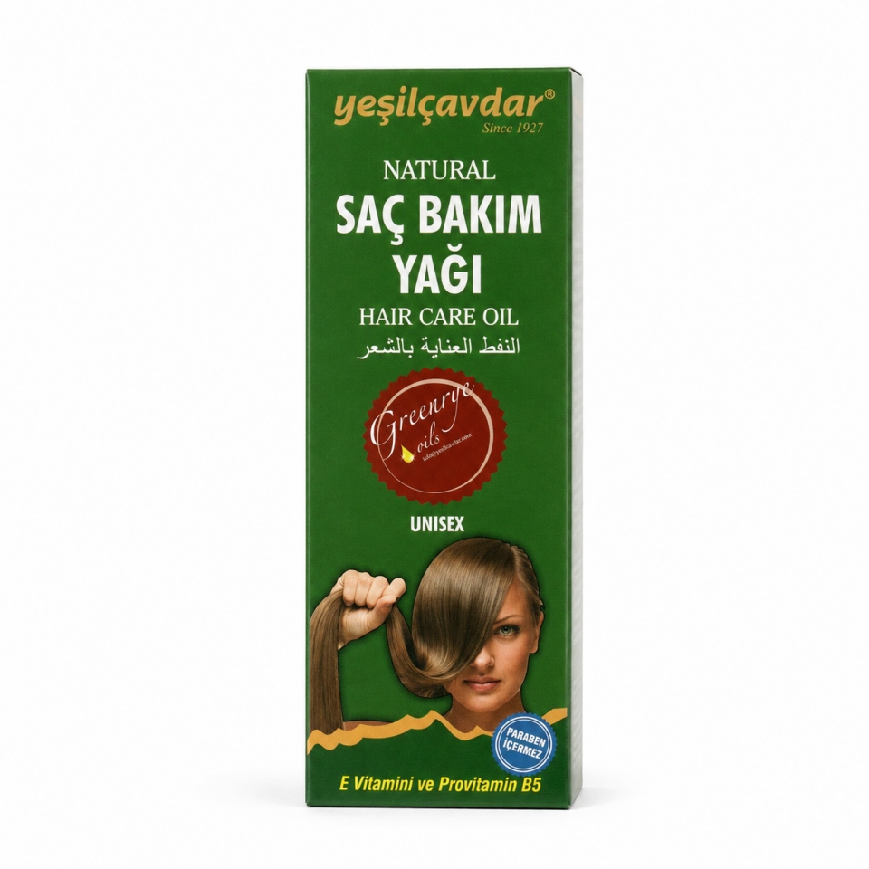 Yeşilçavdar Saç Bakım Yağı 125 ML.