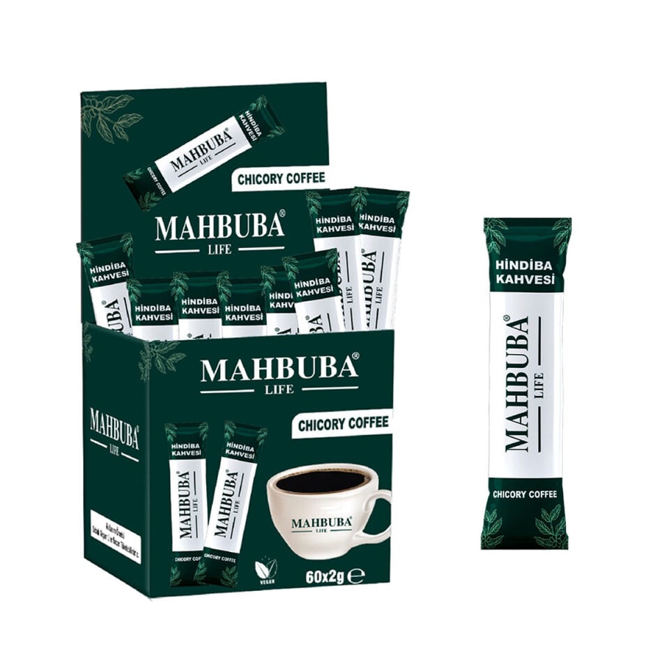 Mahbuba Life Hindiba Kahvesi (Chicory Coffee) 60x2g